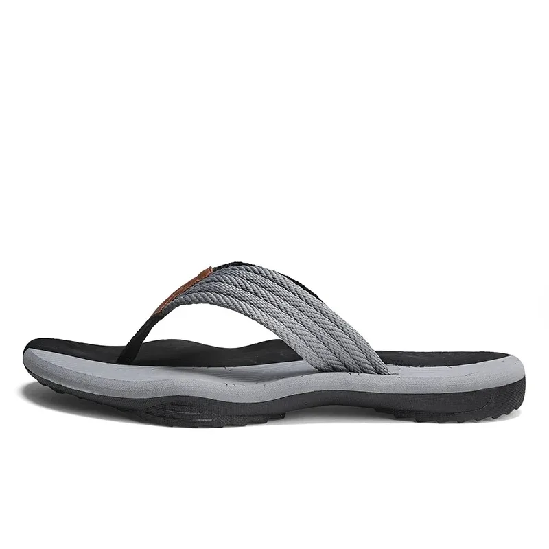 Men Slippers Summer Flip Flops Brand Fashion Outdoor Comfortable Casual Slides Shoes Non-slip Beach Men Sandals - Image 4